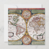 Antike Alte Karte Inspiriert (12) (Vorderseite)