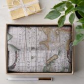 Antike Alte Karte Inspiriert (12) Seidenpapier (Geschenk)