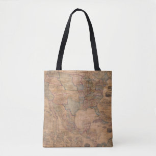 Antike Alte Karte Inspiriert (13) Tasche