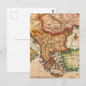 Antike Alte Karte Inspiriert (2) (Vorne/Hinten)