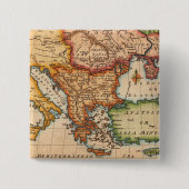 Antike Alte Karte Inspiriert (2) Button (Vorderseite)