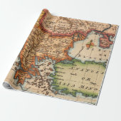 Antike Alte Karte Inspiriert (2) Geschenkpapier (Ungerollt)