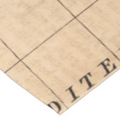 Antike Alte Karte Inspiriert (2) Tischdecke (Schrägansicht)