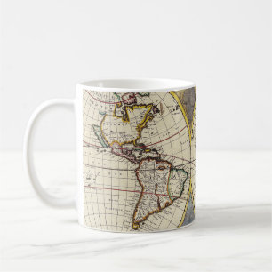 Antike Alte Karte Inspiriert (4) Kaffeetasse