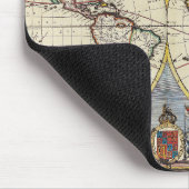 Antike Alte Karte Inspiriert (4) Mousepad (Ecke)