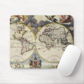 Antike Alte Karte Inspiriert (4) Mousepad (Mit Mouse)
