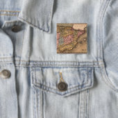 Antike Alte Karte Inspiriert (5) Button (Beispiel)