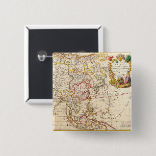 Antike Alte Karte Inspiriert (6) Button