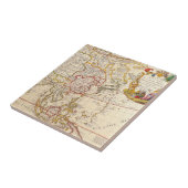 Antike Alte Karte Inspiriert (6) Fliese (Seite)