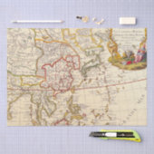 Antike Alte Karte Inspiriert (6) Seidenpapier (Handwerk)