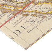 Antike Alte Karte Inspiriert (6) Tischdecke (Schrägansicht)