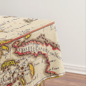 Antike Alte Karte Inspiriert (6) Tischdecke (Beispiel)