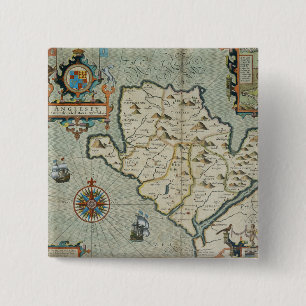 Antike Alte Karte Inspiriert (7) Button
