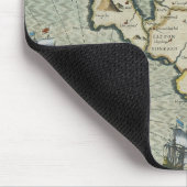 Antike Alte Karte Inspiriert (7) Mousepad (Ecke)