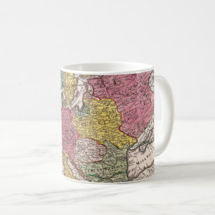 Antike Alte Karte Inspiriert (9) Kaffeetasse
