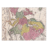 Antike Alte Karte Inspiriert (9) Tischdecke (Vorderseite (Horizontal))