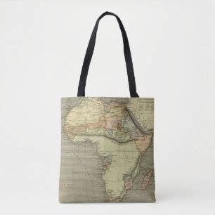 Antike Alte Karte Inspiriert Tasche