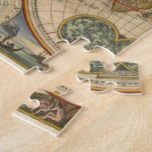 Antike alte seltene und historische Weltkarte Puzzle (Seite)