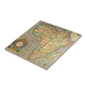 Antike Alte Welt Gerardus Mercator Karte Afrikas Fliese (Seite)