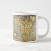 Antike Alte Welt Gerardus Mercator Karte Afrikas Jumbo-Tasse (Rechts)