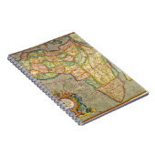 Antike Alte Welt Gerardus Mercator Karte Afrikas Notizblock (Rechte Seite)