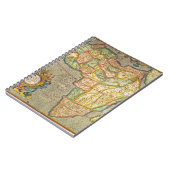 Antike Alte Welt Gerardus Mercator Karte Afrikas Notizblock (Linke Seite)