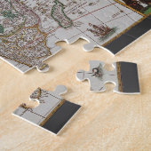 Antike alte Weltkarte Afrikas, c. 1635 Puzzle (Seite)