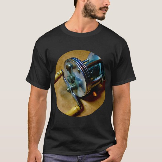 Antike Angelrolle T-Shirt (Vorderseite)