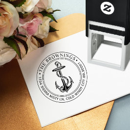 Antike Ankeradresse Permastempel