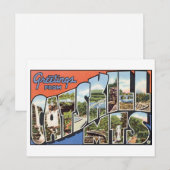 Antike Ansichtskarte der Catskill Mountains Postkarte (Vorne/Hinten)