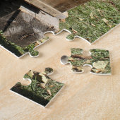 Antike Apfelwein-Presse Puzzle (Seite)