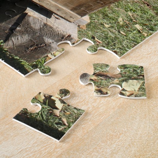 Antike Apfelwein-Presse Puzzle (Seite)