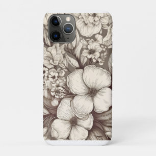 Antike Apotheker-Blumen-Sepia-Herbarium Case-Mate iPhone Hülle