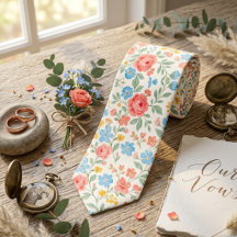 Antike Aquarell-Frühlingsgarten-Blumenmuster