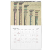 Antike Architektur aus der Renaissance Kalender (Feb 2026)