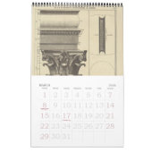 Antike Architektur aus der Renaissance Kalender (Mär 2026)