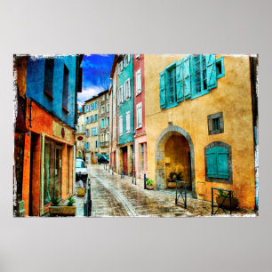 Antike Architektur Poster