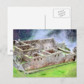 Antike Architektur Postkarte (Vorne/Hinten)