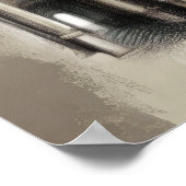 Antike Architektur Römische Bögen Verzierte Detail Poster (Ecke)