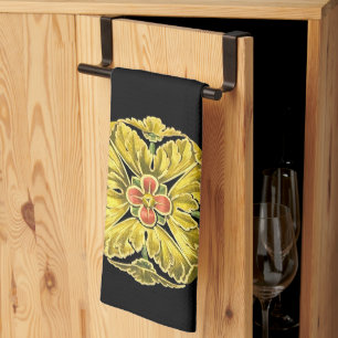 Antike Architektur Rosette Nr. 3 Geschirrtuch