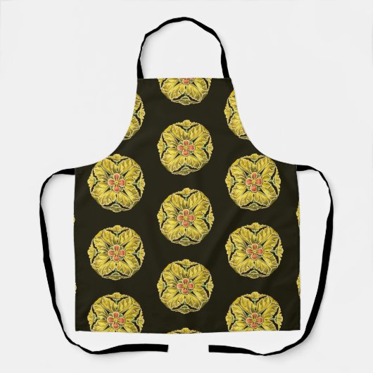 Antike Architektur Rosette Nr. 3 Schürze (Vorderseite)