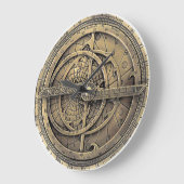 Antike Astrolabe-Uhr Große Wanduhr (Winkel)