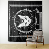 Antike Astrologie Wandteppich (Beispiel)