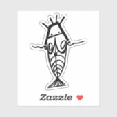 Antike Astronauten Aufkleber (Blatt)