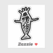 Antike Astronauten Aufkleber (Blatt)