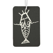 Antike Astronauten Autolufterfrischer (Rückseite)