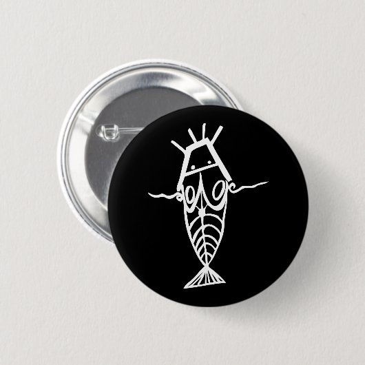 Antike Astronauten Button (Vorne & Hinten)