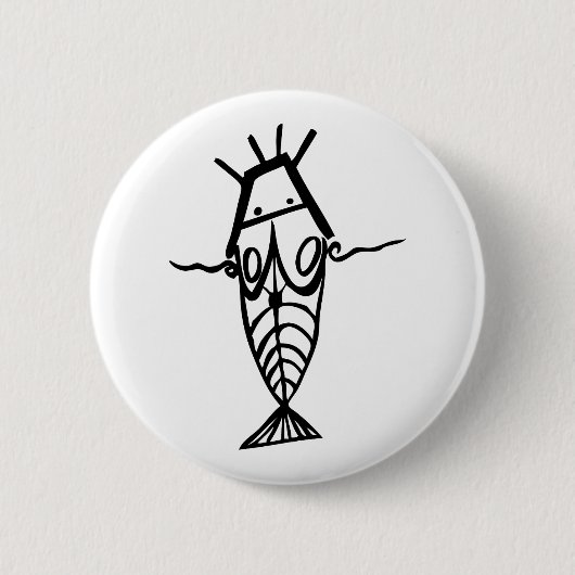 Antike Astronauten Button (Vorderseite)