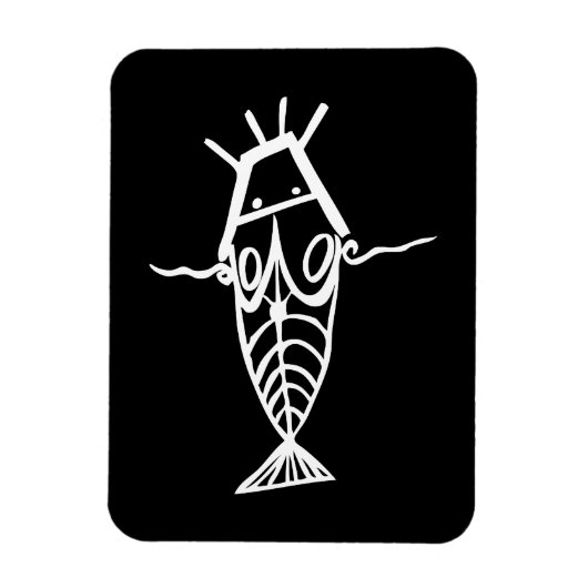 Antike Astronauten Magnet (Vertikal)