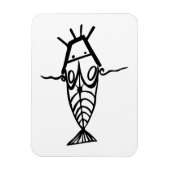 Antike Astronauten Magnet (Vertikal)